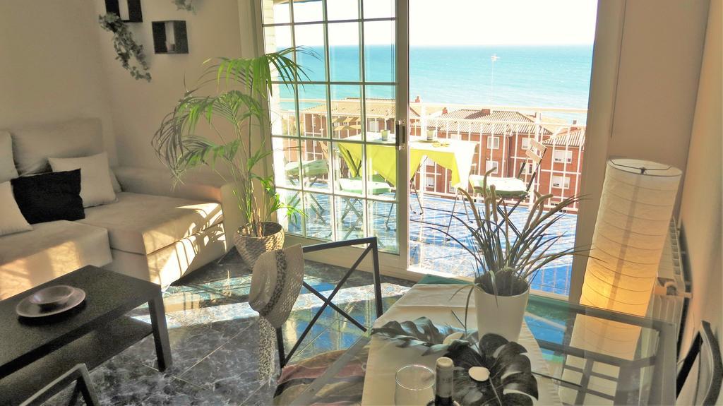 Bianca Seaview & Beach Apartment Montgat Exterior foto
